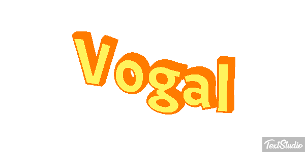 Vogal テキスト効果