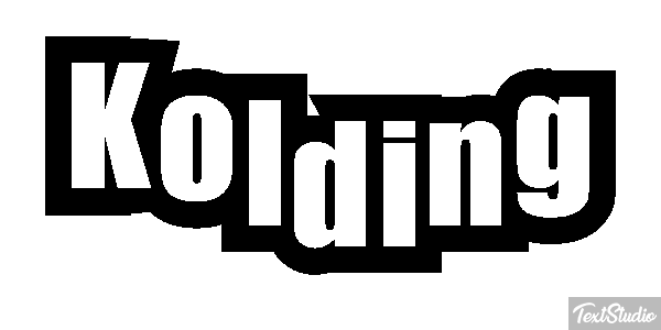 Kolding Texteffekt