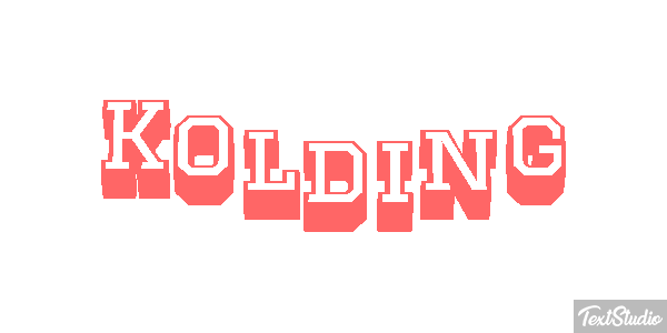 Kolding Texteffekt