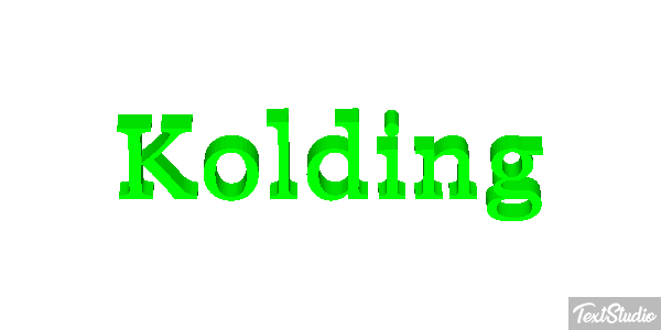 Kolding Texteffekt