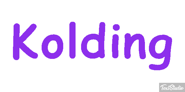 Kolding Texteffekt