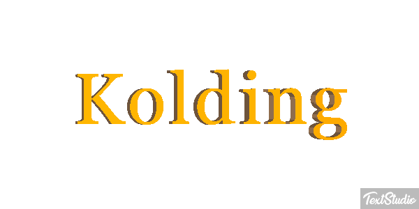 Kolding Texteffekt