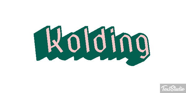 Kolding Texteffekt