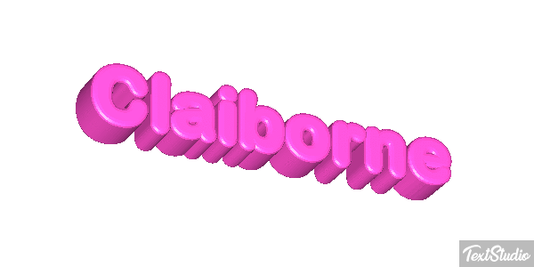 Claiborne Efecto de texto