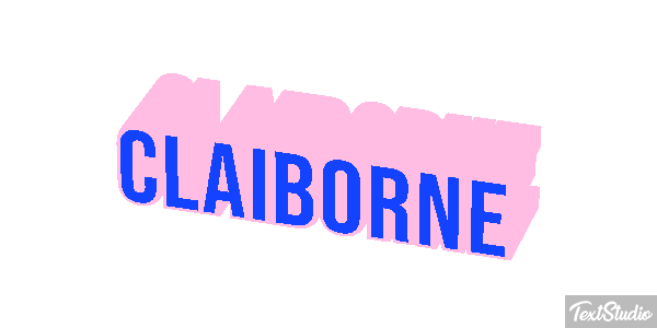 Claiborne Efecto de texto