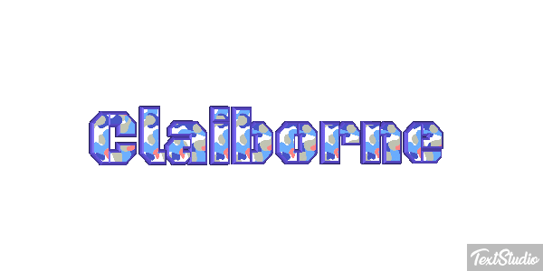 Claiborne Efecto de texto