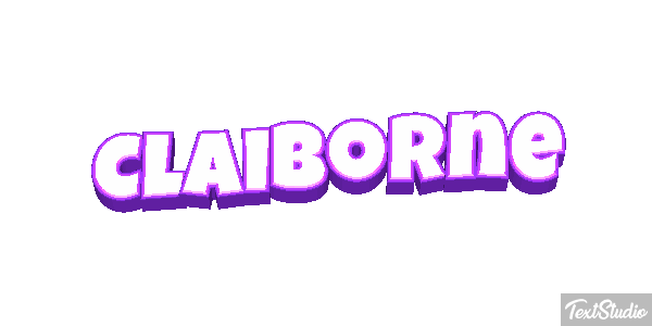 Claiborne Efecto de texto