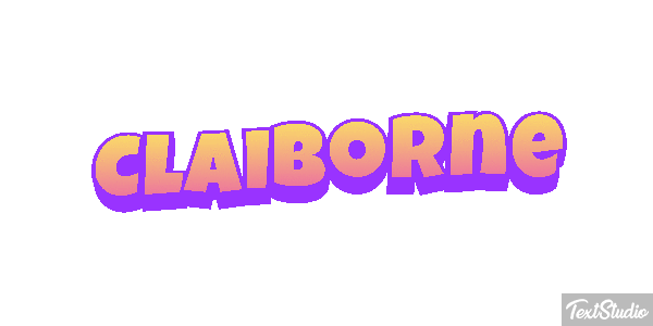 Claiborne Efecto de texto