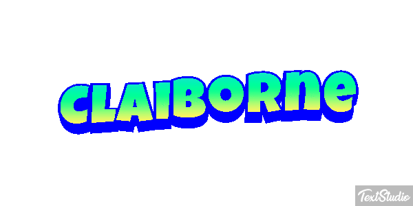 Claiborne Efecto de texto