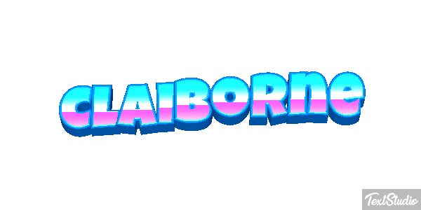 Claiborne Efecto de texto