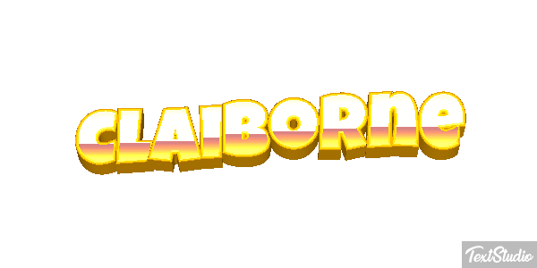 Claiborne Efecto de texto
