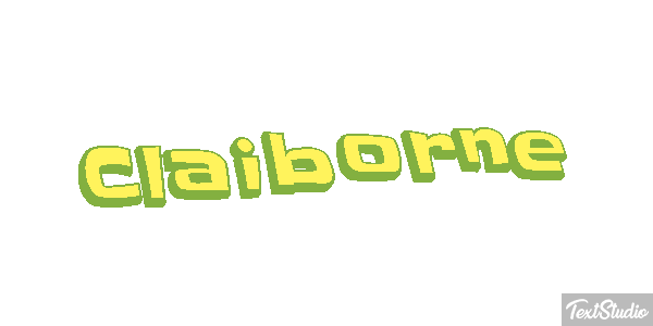 Claiborne Efecto de texto