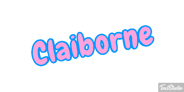 Claiborne Efecto de texto