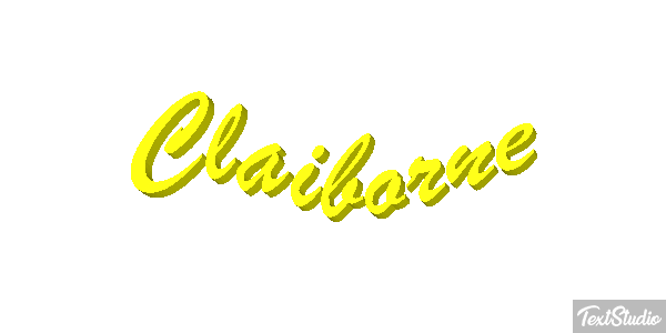 Claiborne Efecto de texto