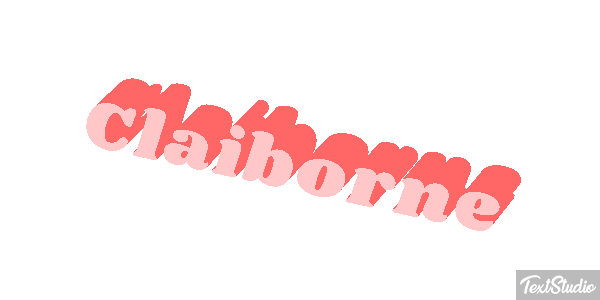 Claiborne Efecto de texto