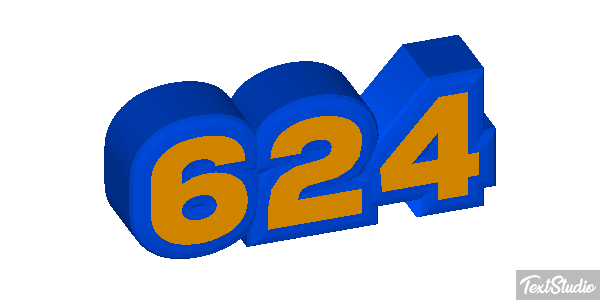 624 Efecto de texto