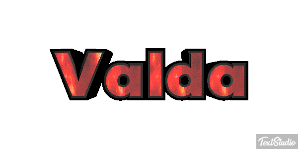 Valda Effetto testo