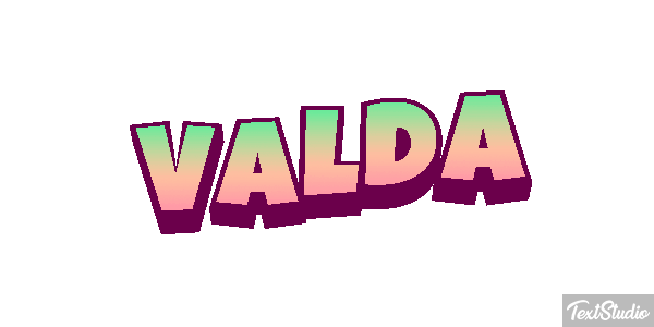 Valda Effetto testo