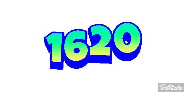 1620 Efeito do texto
