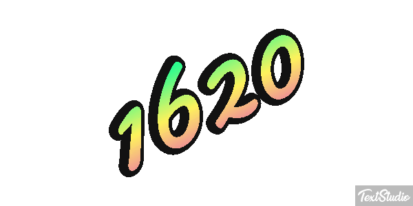 1620 Efeito do texto