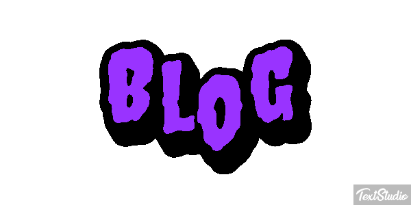 Blog Tekst effect