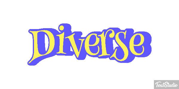 Diverse Text effect