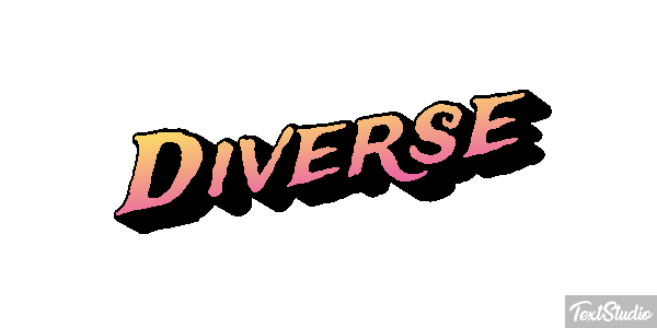 Diverse Text effect