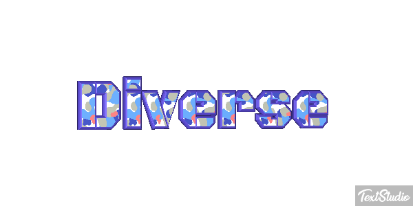 Diverse Text effect