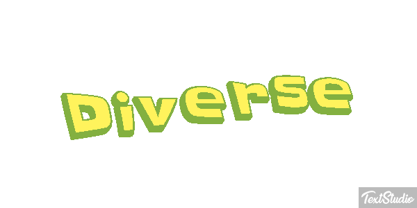 Diverse Text effect