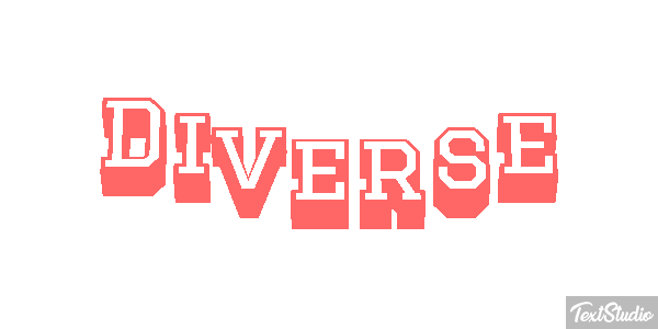 Diverse Text effect