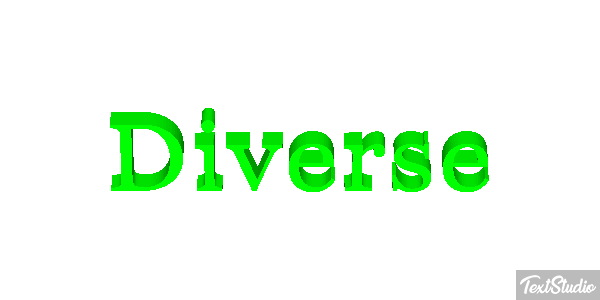 Diverse Text effect