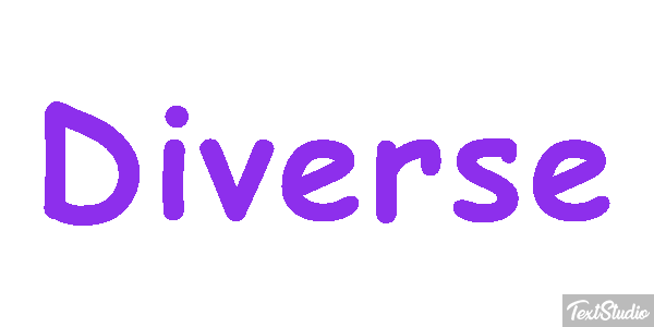 Diverse Text effect