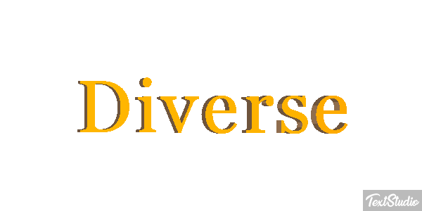 Diverse Text effect