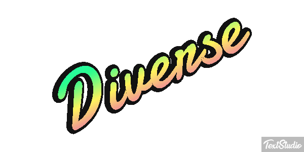 Diverse Text effect