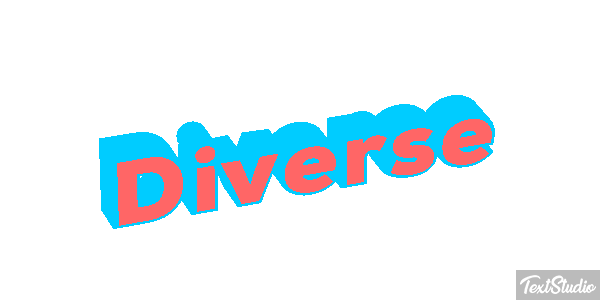 Diverse Text effect