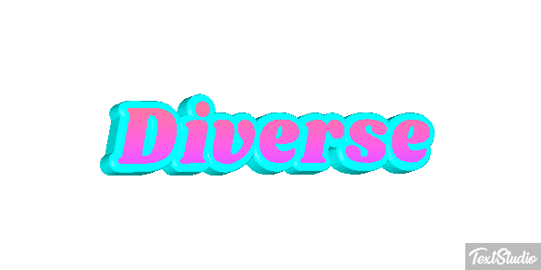 Diverse Text effect