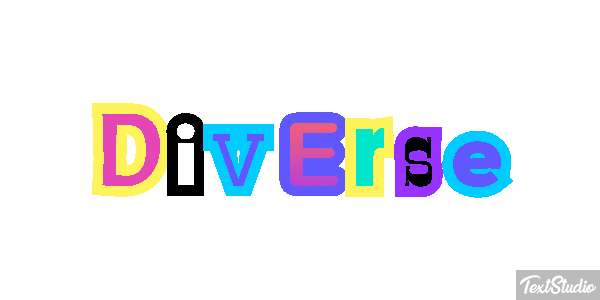 Diverse Text effect