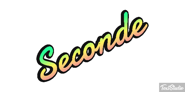 Seconde Effetto testo