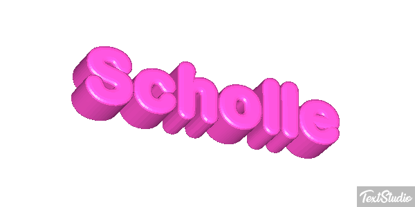 Scholle Texteffekt
