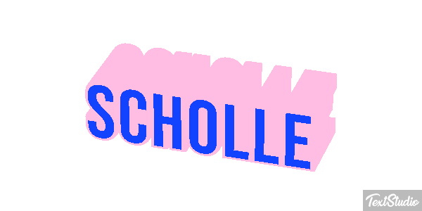 Scholle Texteffekt