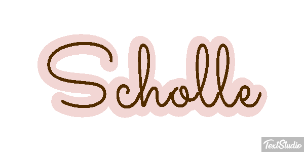 Scholle Texteffekt