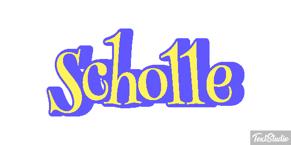 Scholle Texteffekt