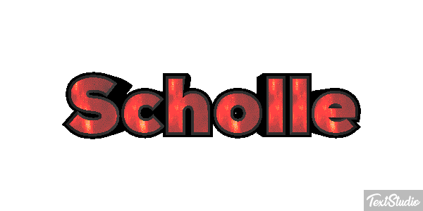 Scholle Texteffekt