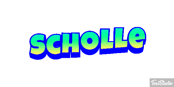 Scholle Texteffekt