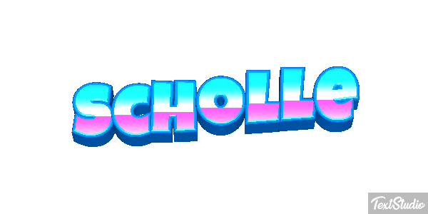 Scholle Texteffekt