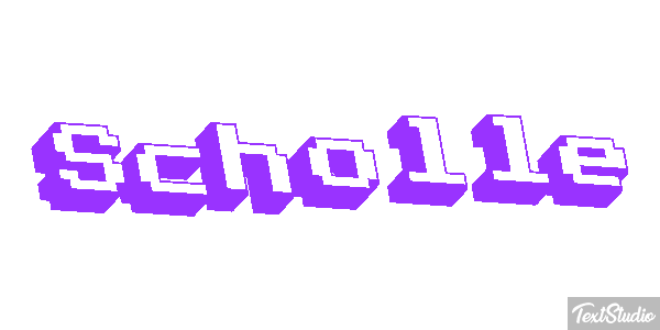 Scholle Texteffekt