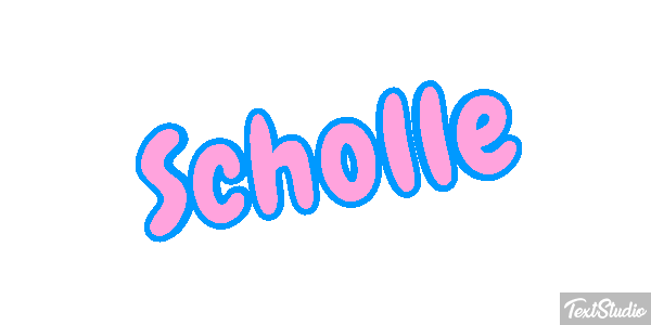 Scholle Texteffekt