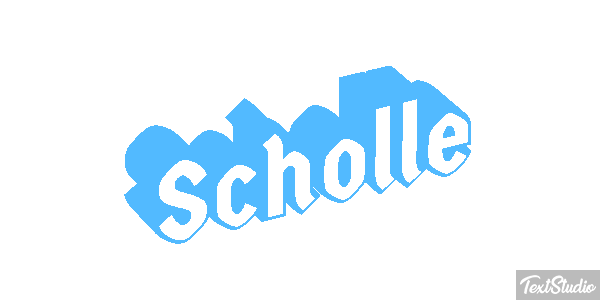 Scholle Texteffekt