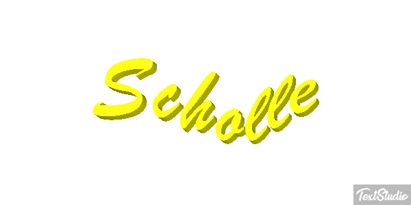 Scholle Texteffekt