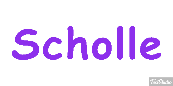Scholle Texteffekt